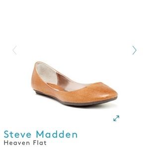 STEVE MADDEN - P Haven - Ballet Flat - Cognac 7.5M